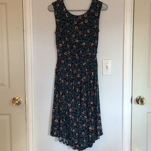 Anthropologie Scooped Back Swing Dress